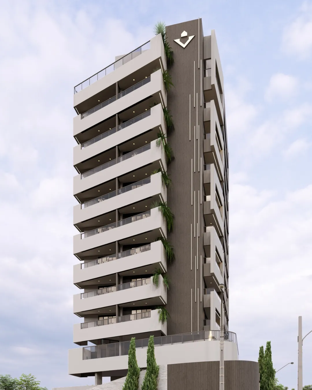 Fachada do empreendimento Stay Tibery em Uberlândia